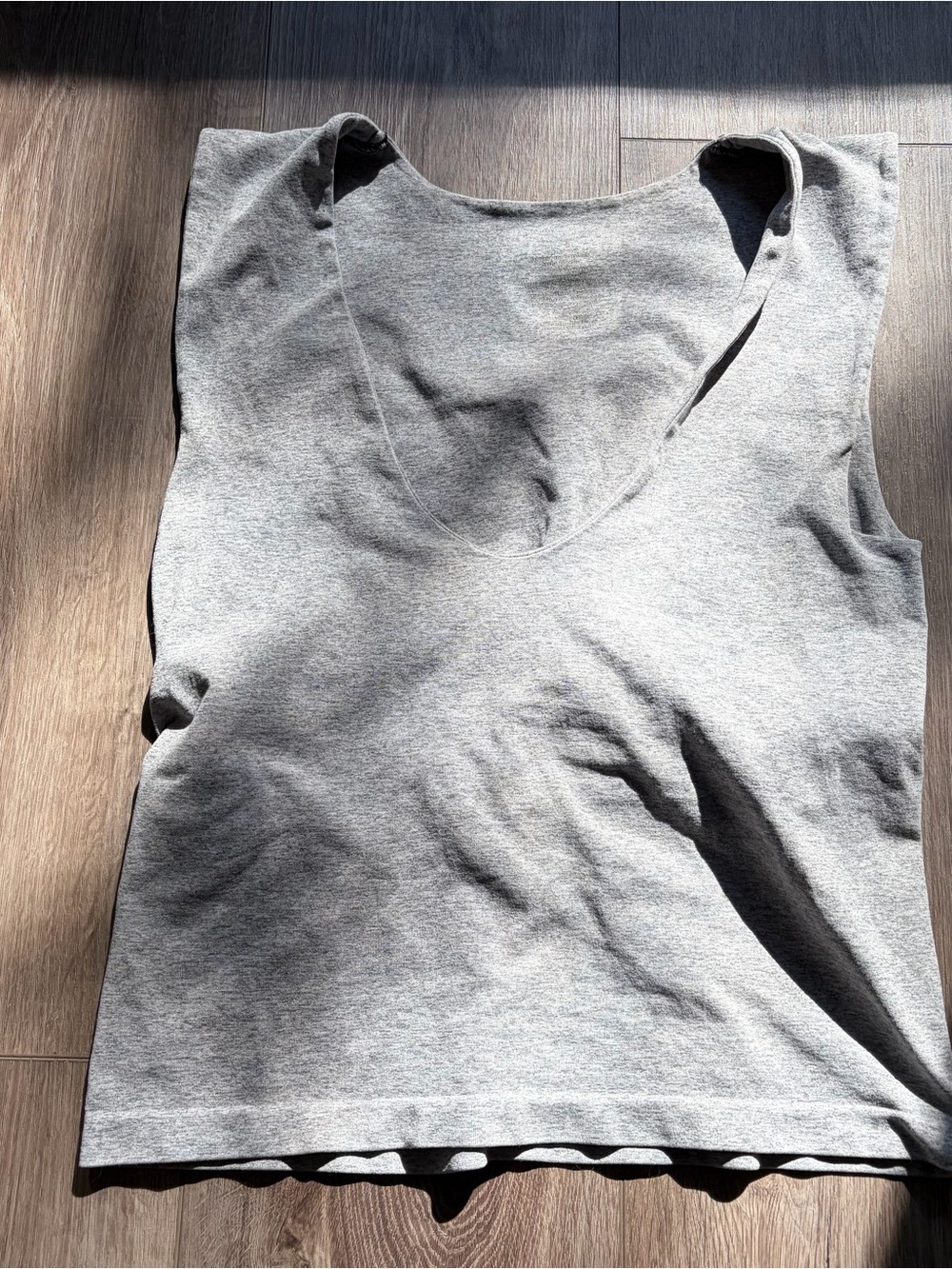 Intimately by Free People Gray Tank Top